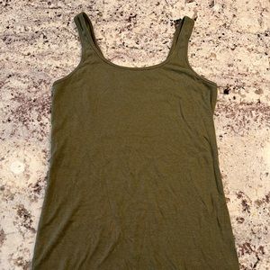 Army Green Tank Top